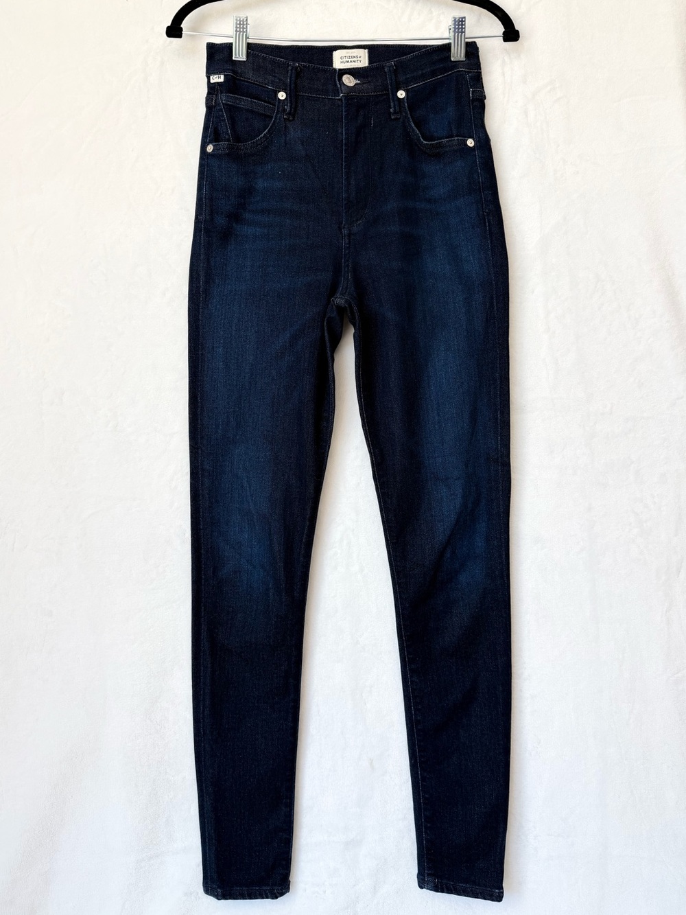 Citizens of Humanity Chrissy Dark Wash Skinny Jeans Size 26